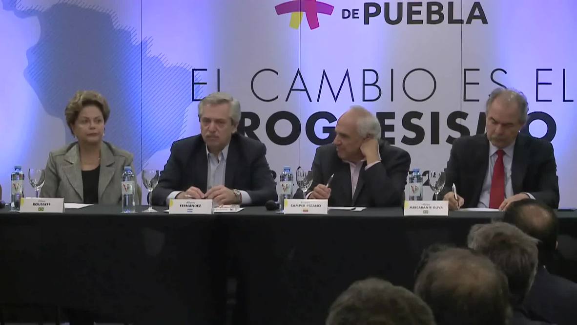 Argentina: Alberto Fernández inaugura la segunda reunión del Grupo de Puebla
