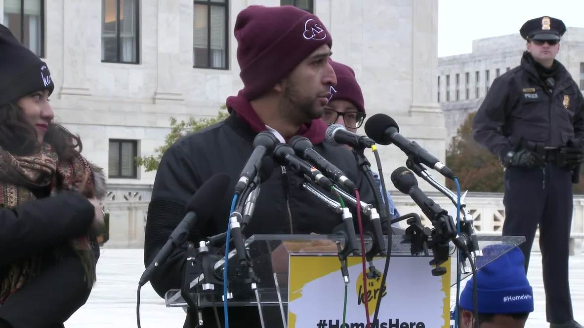 USA: DACA Supreme Court hearing draws protests