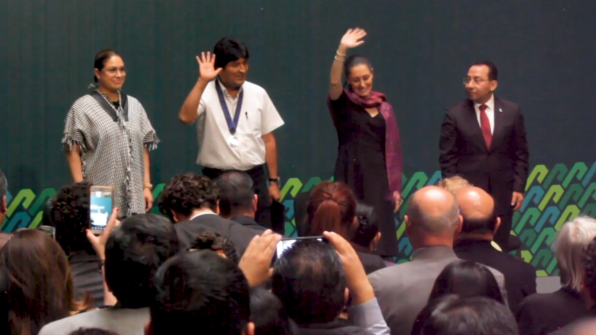 Mexico: Morales named 'distinguished guest' after receiving political asylum