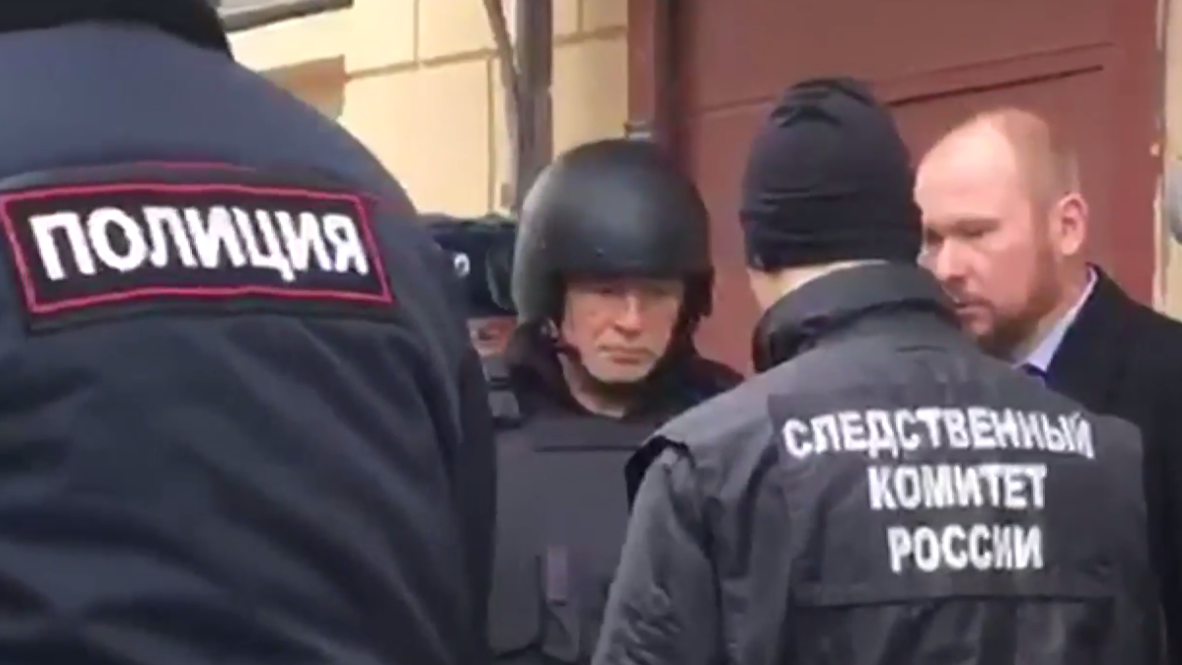 Russia: Suspect Oleg Sokolov assists investigators in murder probe