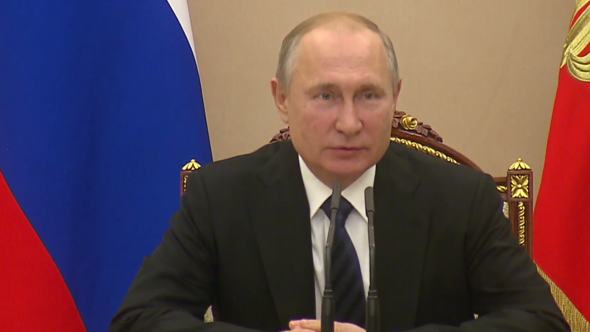 Россия: Путин обсудил с Совбезом вопросы социально-экономического развития
