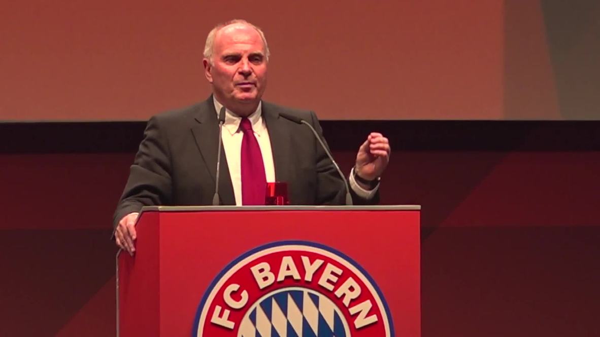 Germany: Bayern Munich President Hoeness steps down after 49 years