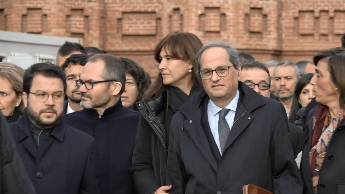España: El presidente catalán Quim Torra se juega su inhabilitación en un juicio por desobediencia