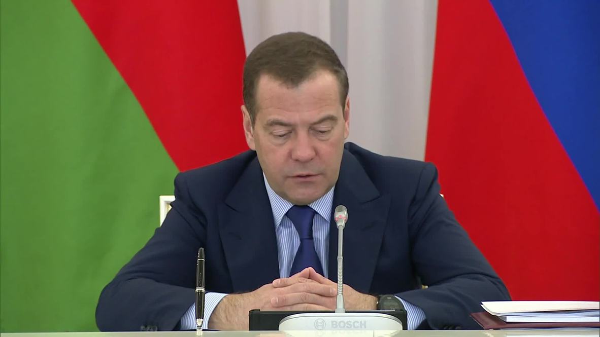 Россия: "Тумана у нас в отношениях совсем нет" - премьер Белоруссии на встрече с Медведевым