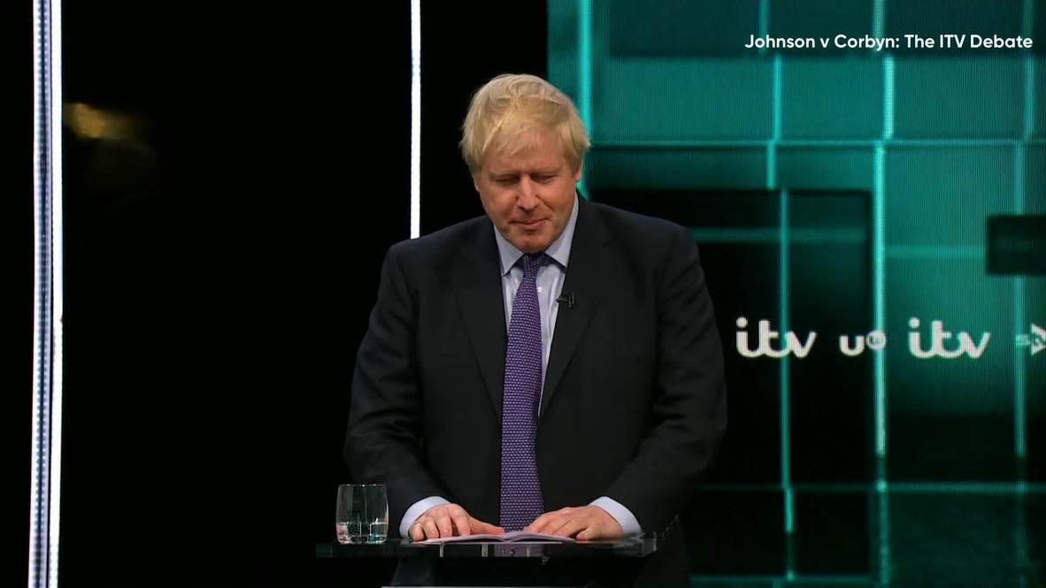 UK: Johnson and Corbyn face off in first debate ahead of general election