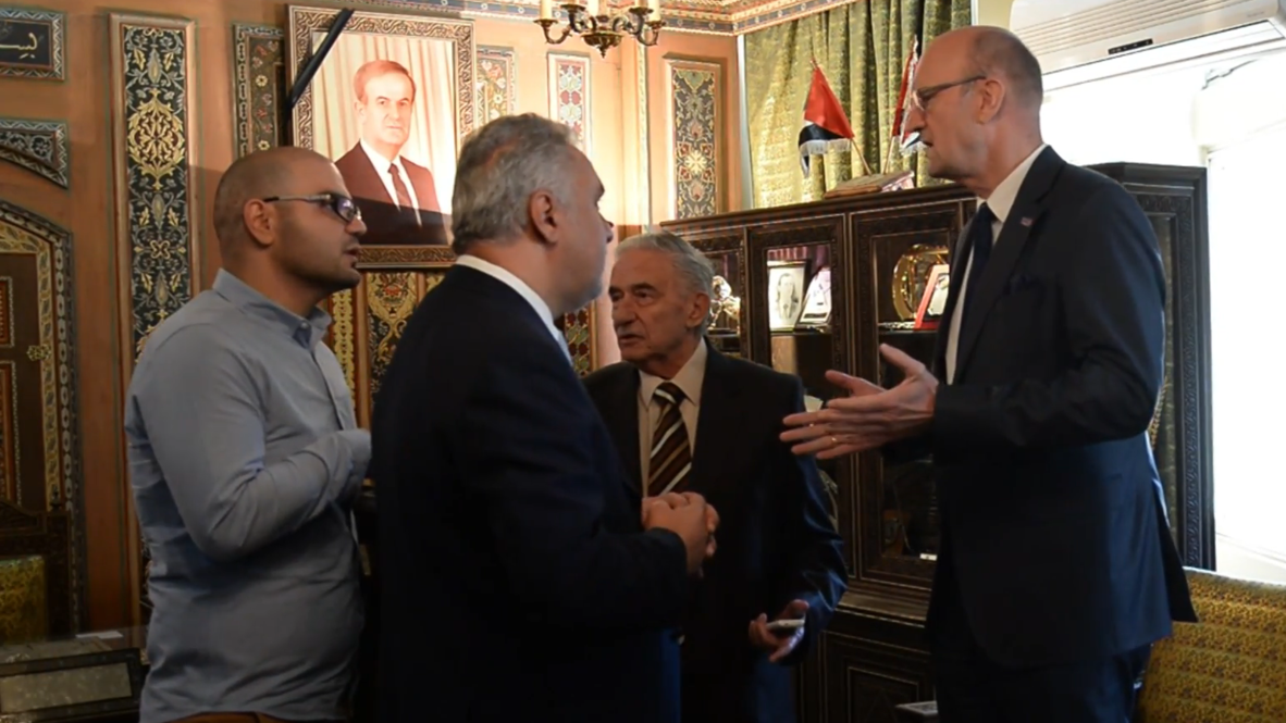Syria: AfD lawmakers visit Damascus to speed up return of refugees