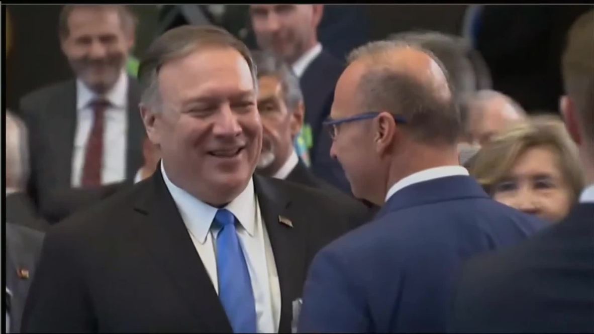 Belgium: Pompeo meets NATO Foreign Ministers in Brussels
