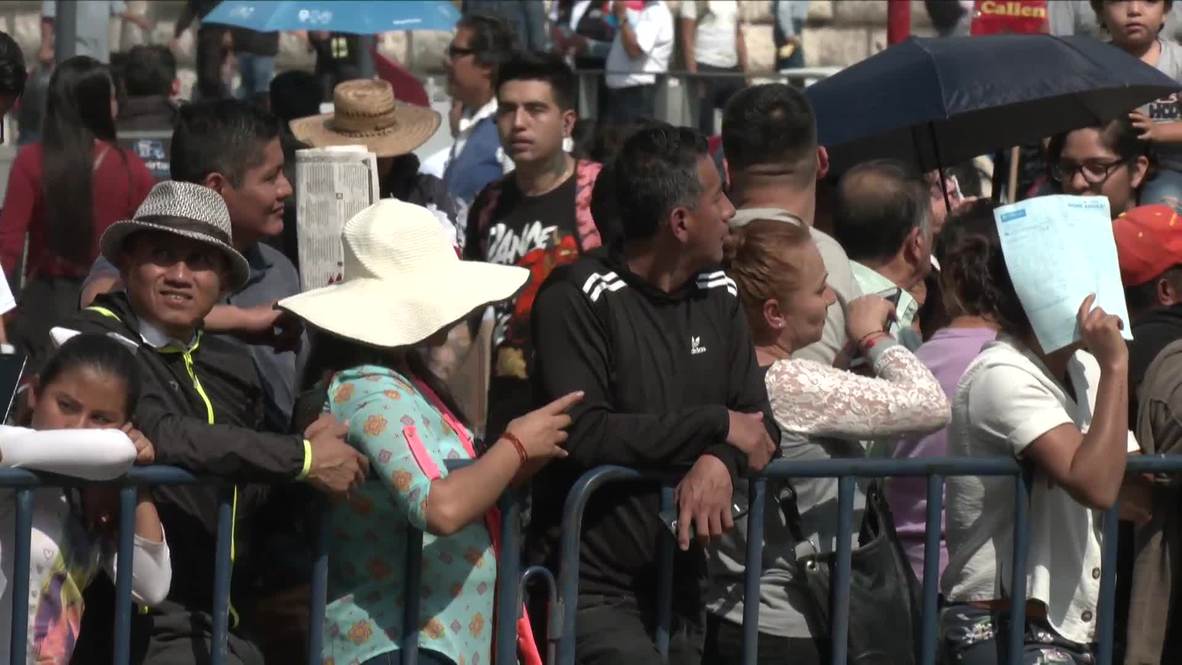 Mexico: Parade celebrates Mexican Revolution 109th anniversary
