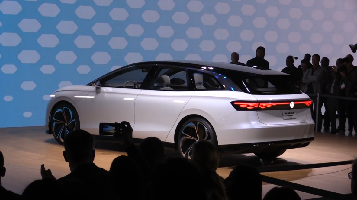 USA: Volkswagen showcases new ID Space Vizzion Concept in LA car show