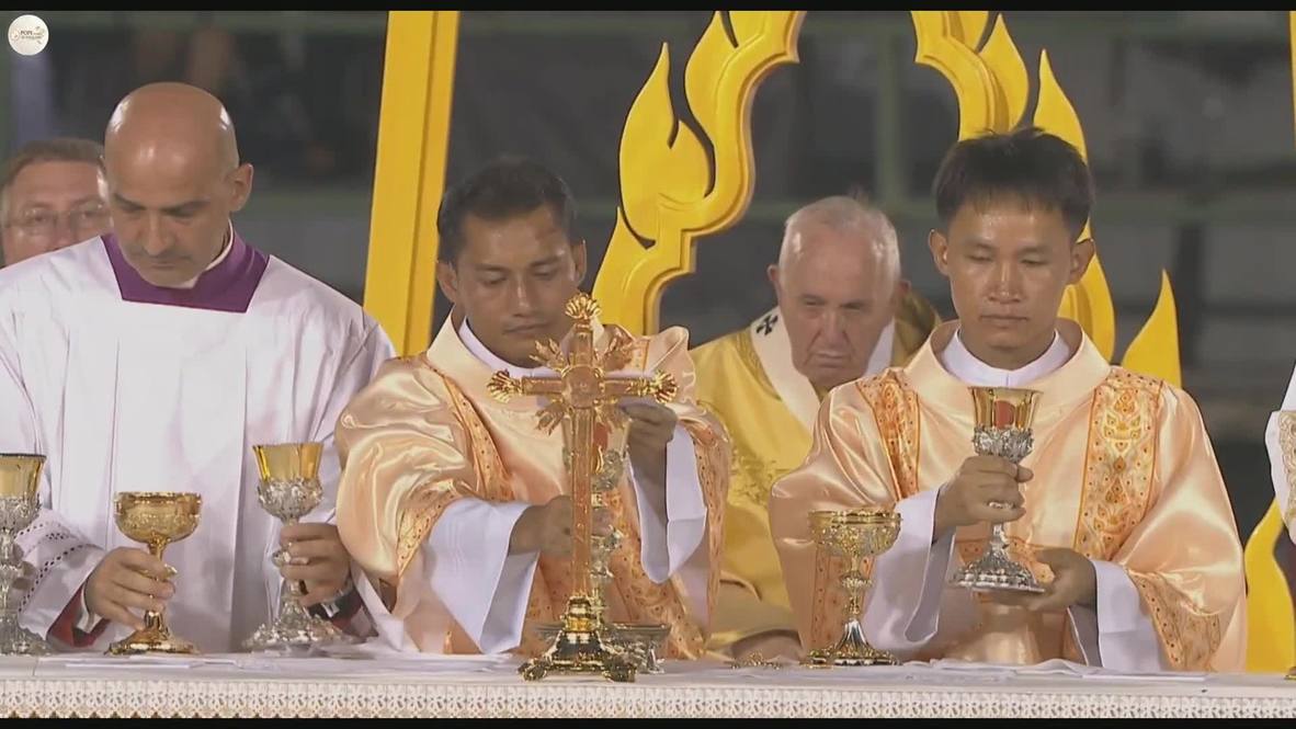 Tailandia: El papa Francisco celebra una misa en Bangkok