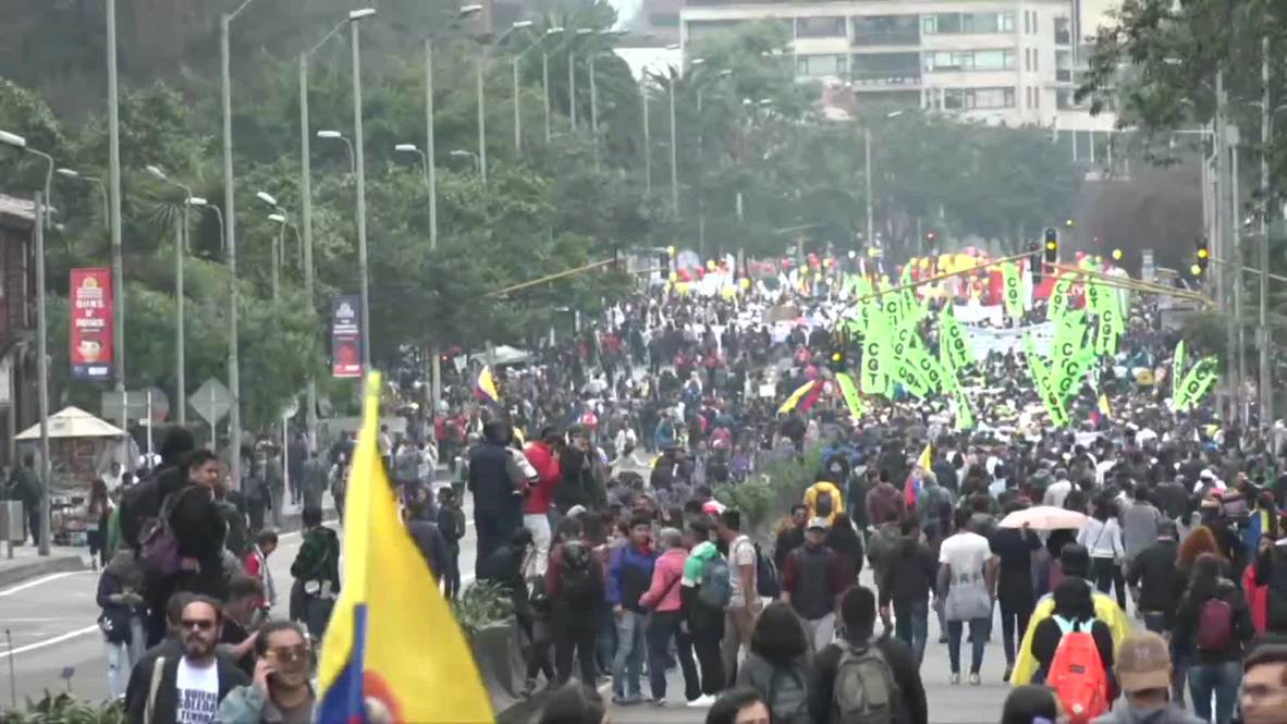 Colombia: Thousands join national strike against Duque's social and economic policies