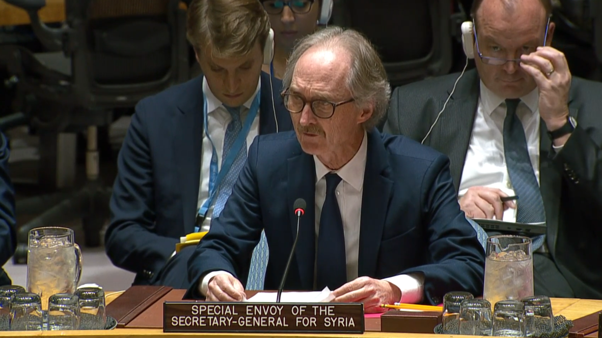 ONU: El Comité Constitucional sirio es un signo de esperanza - enviado especial Pedersen