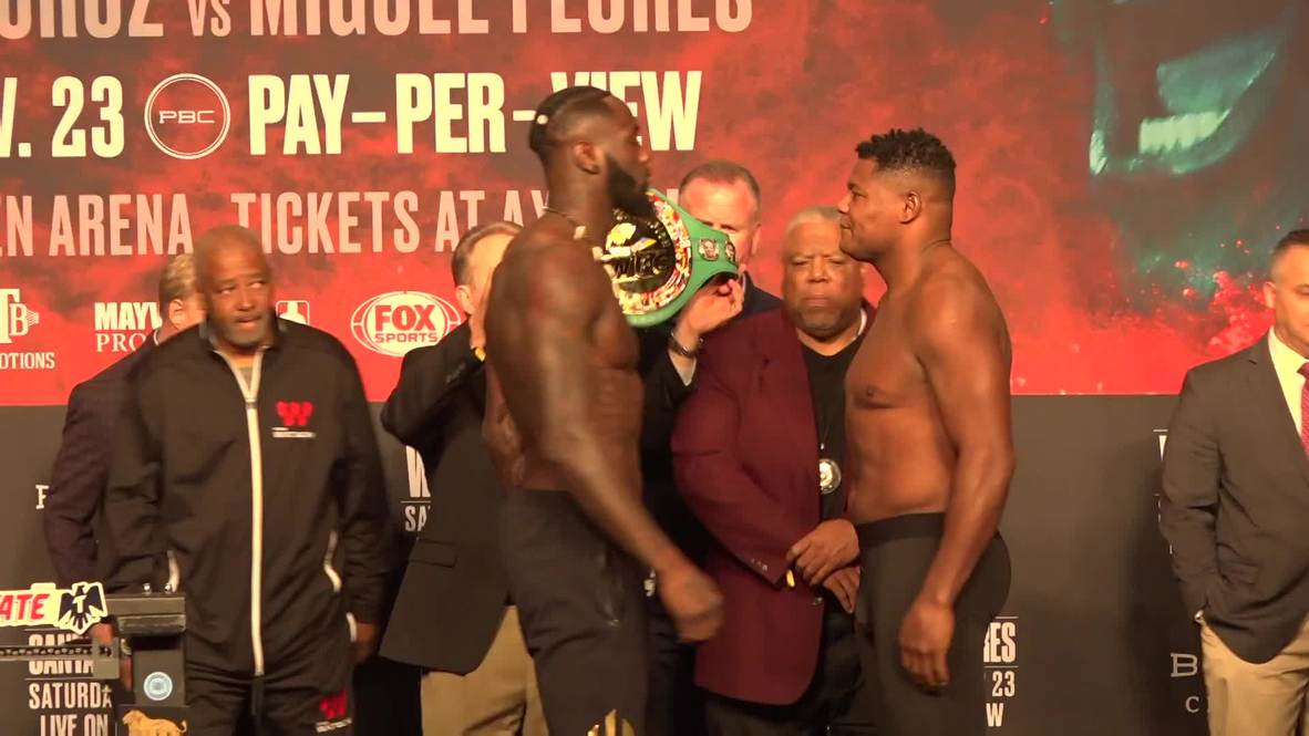 USA: Wilder and Ortiz weigh in ahead of Saturday night showdown