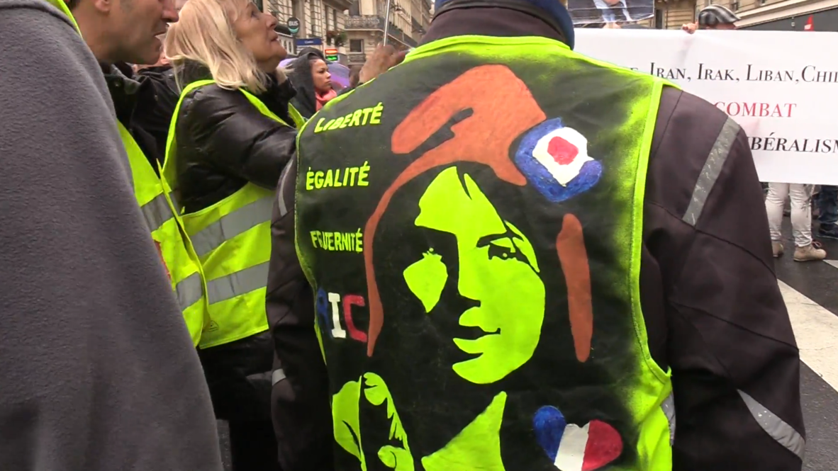 France: Yellow Vests take to the streets of Paris for 54th weekend