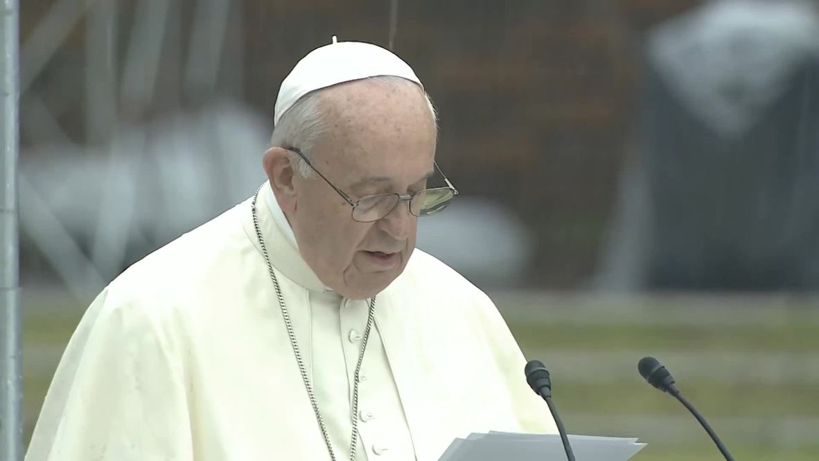 Japan: Pope Francis demands 'world without nuclear weapons' in Nagasaki