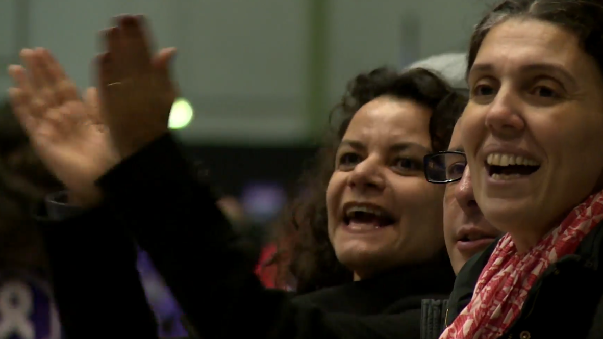 France: Paris' 'Night of Relay Races' marks Day for Elimination of Violence Against Women