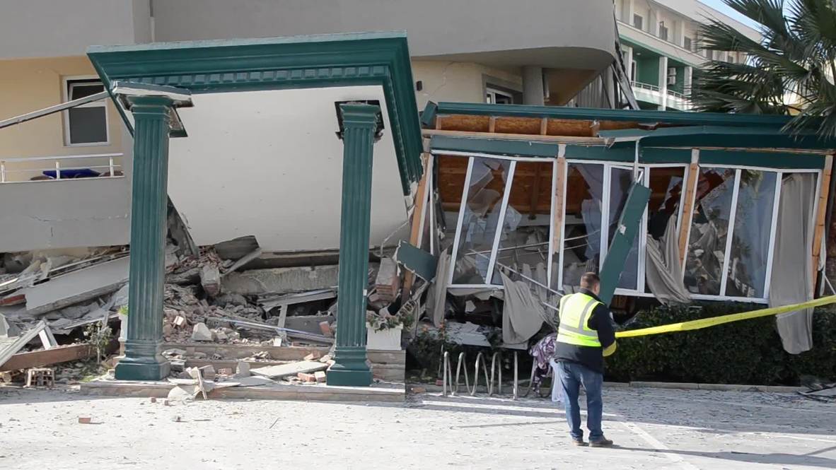 Albania: Rescue teams and dogs continue search for quake survivors in Durres