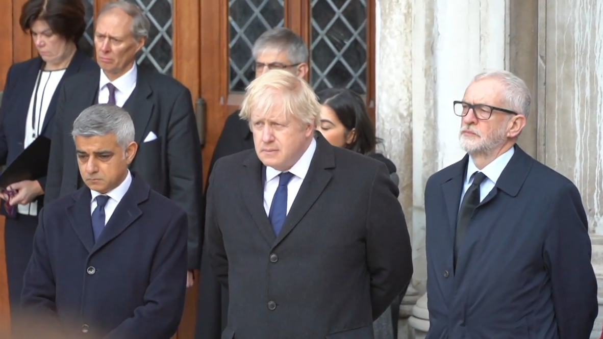 UK: Political leaders attend vigil for London Bridge attack victims