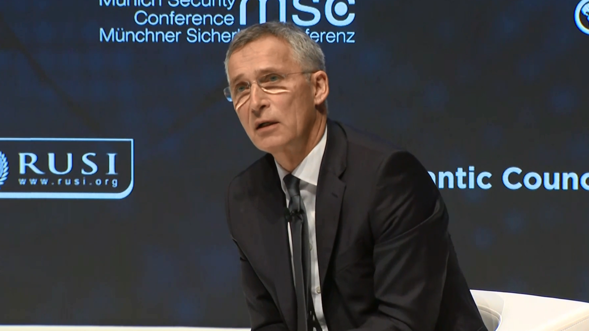 UK: China represents 'challenge' for NATO - Stoltenberg