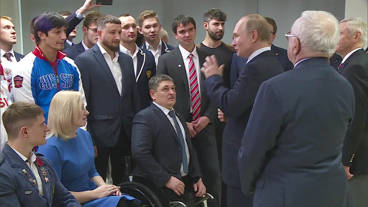 Россия: Путин отметил важность развития массового спорта в РФ