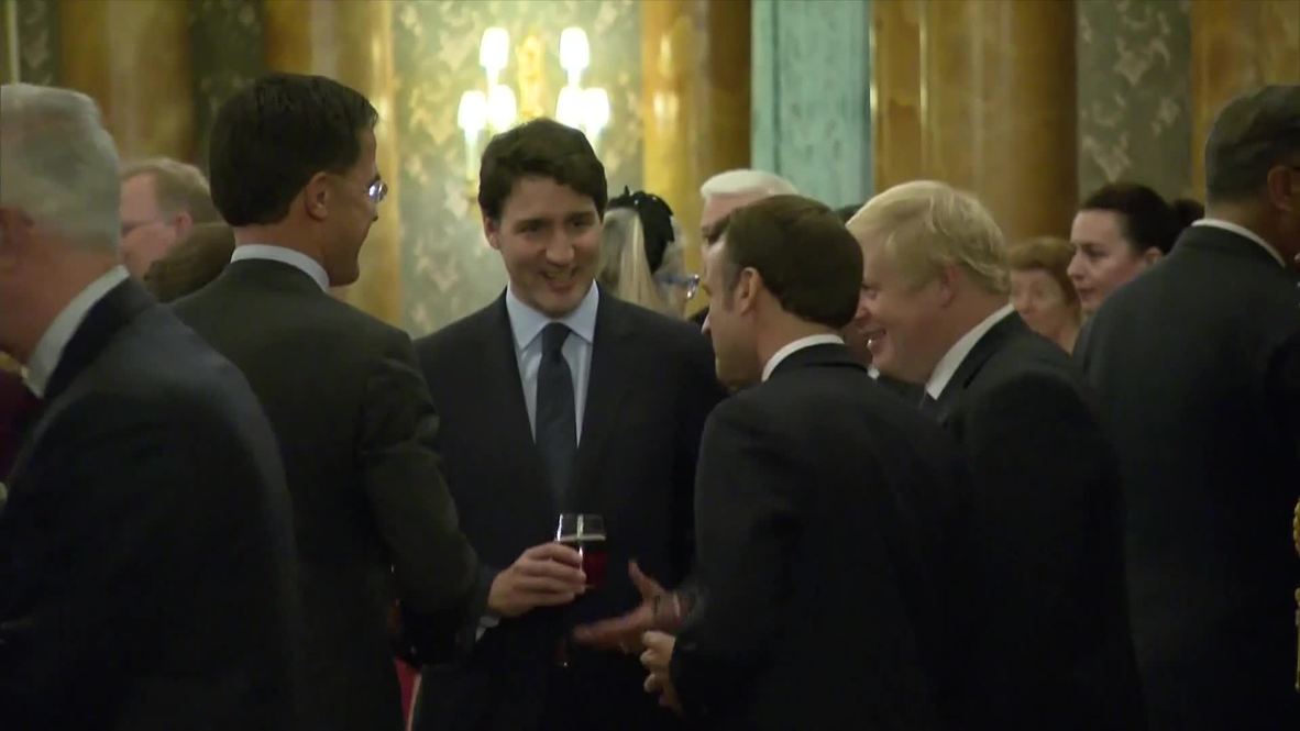 UK: NATO leaders appear to 'joke' about Trump at London summit