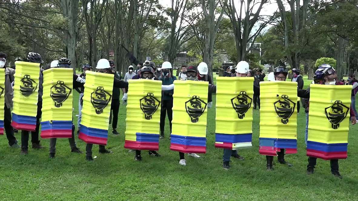 Colombia: Thousands march in Bogota in third national strike
