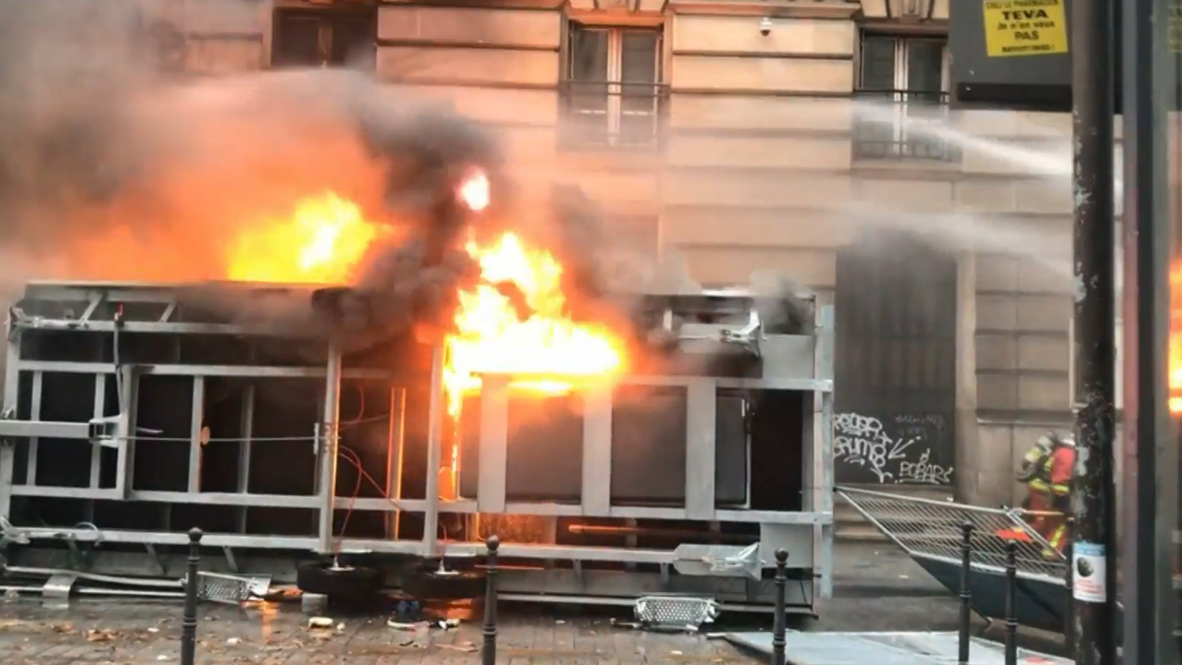 France: Hundreds of thousands hit French cities in nationwide strike