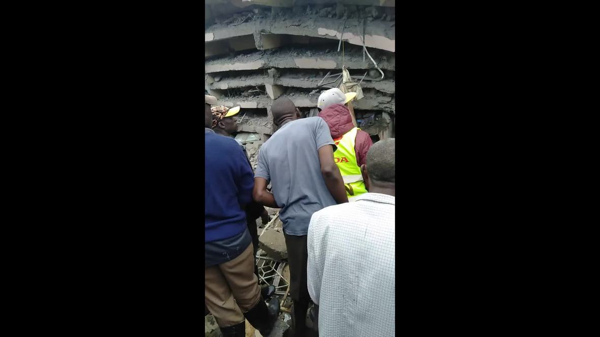 Kenia: Al menos 3 muertos tras el derrumbe de un edificio de 6 pisos en Nairobi