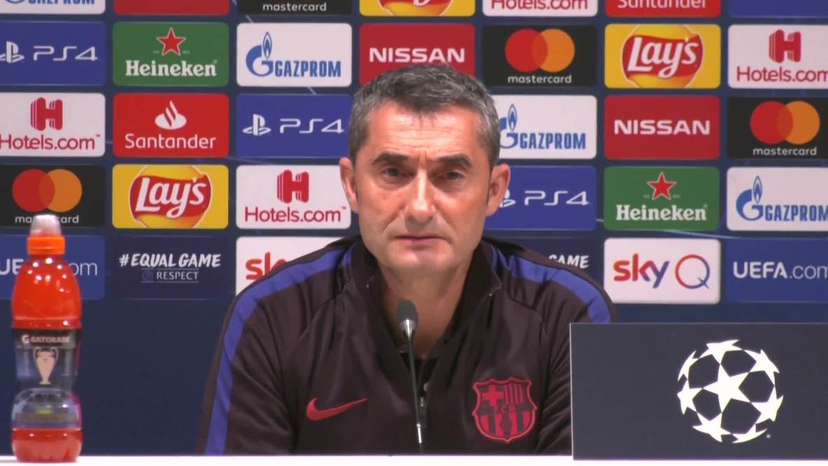 Italy: Barca coach Valverde recalls 2018 victory over Milan without Messi