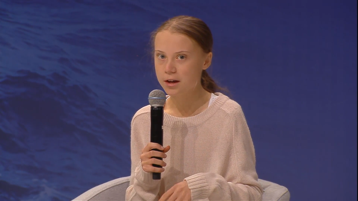España: Greta Thunberg y Luisa Neubauer toman la palabra en la COP25 en Madrid