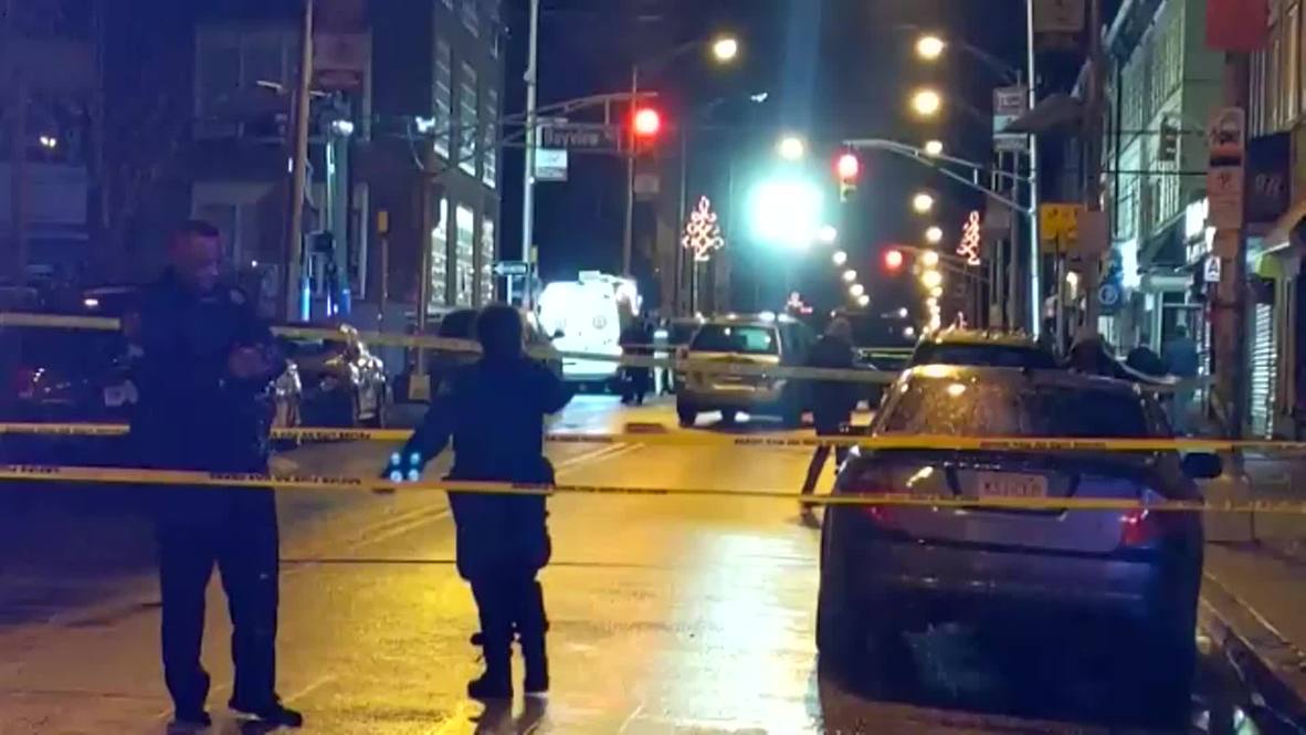 USA: Area patrolled by security forces after deadly shooting