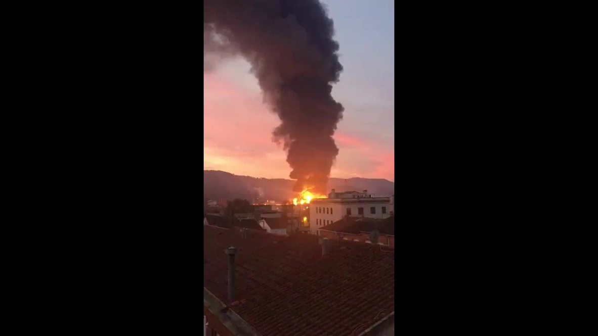 Spain: Chemical emergency declared after fire at recycling plant in Barcelona