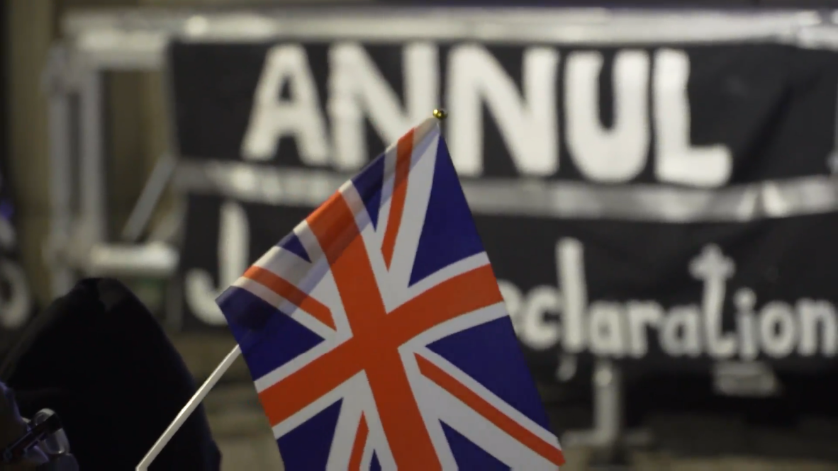 Hong Kong: Protesters call on UK to terminate Sino–British Joint Declaration