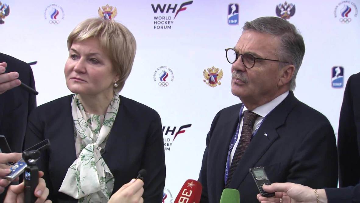 Russia: 'Very difficult' to change World Cup host - Ice Hockey Federation president