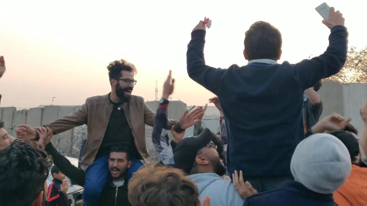 Irak: Activistas celebran su liberación tras seis días detenidos en Bagdad