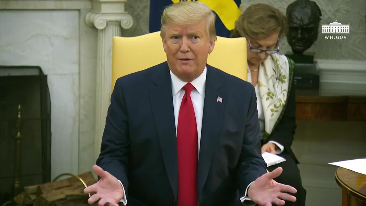 USA: Impeachment proceedings are a 'mark on our country' - Trump