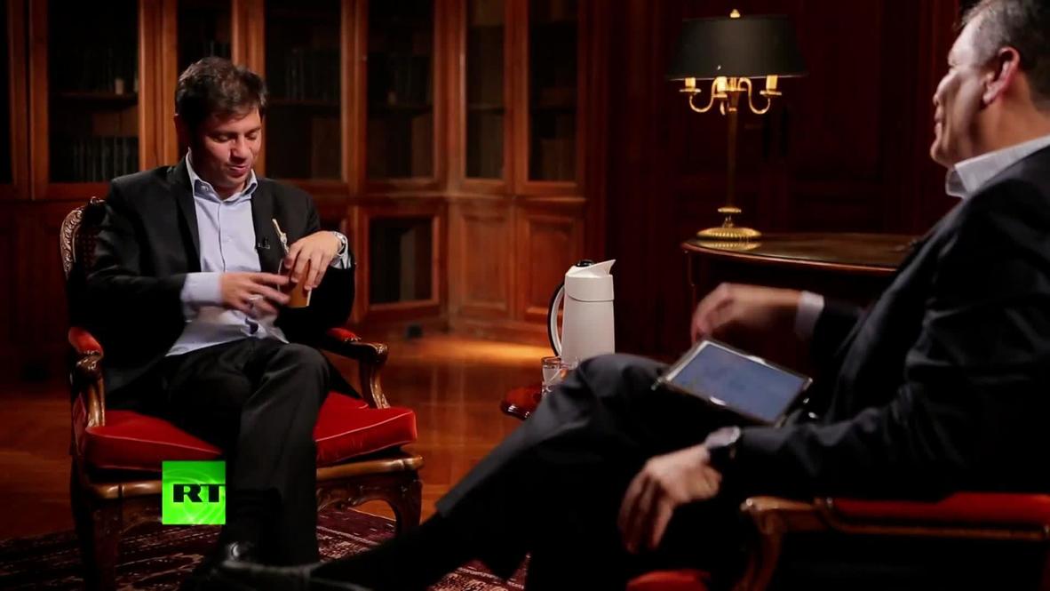 Gobernador de Buenos Aires Axel Kicillof es entrevistado en 'Conversando con Correa’ *CONTENIDO DE SOCIOS*