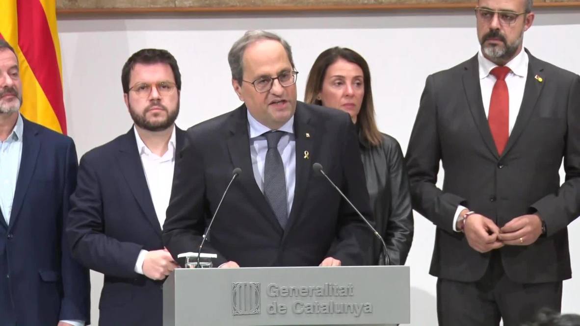 Spain: Catalan President will fight against 'authoritarian' and 'illegal' dismissal