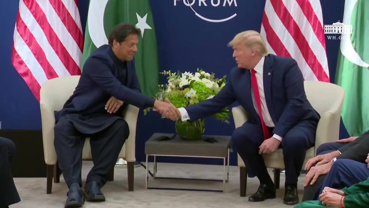 Switzerland: Trump offers help in resolving Kashmir issue at talks with Pakistan's leader Khan