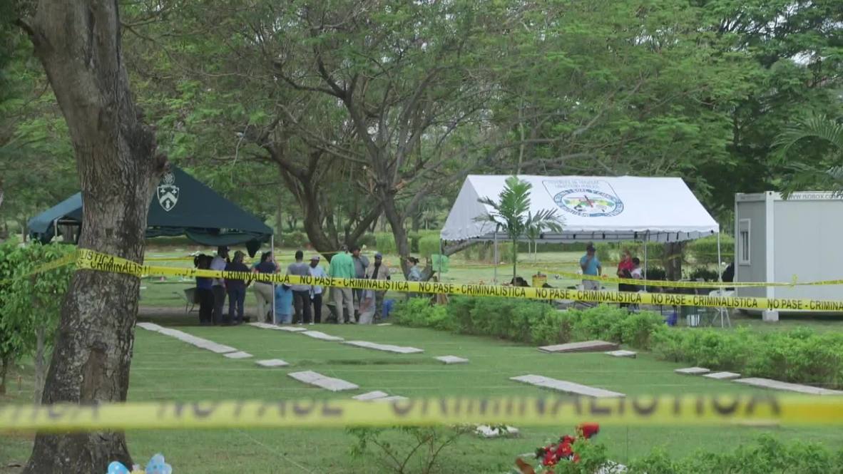 Panamá: Exhuman restos de víctimas de la invasión estadounidense de 1989