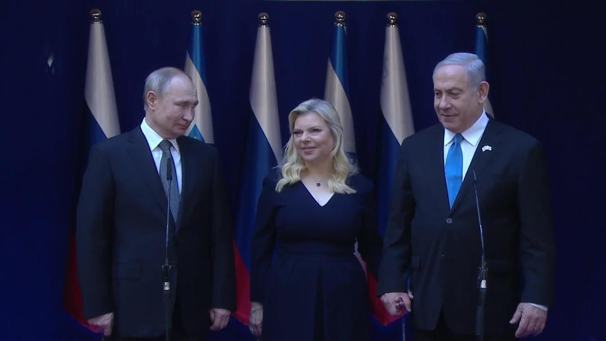 Israel: Putin holds talks with Netanyahu ahead of Auschwitz commemoration
