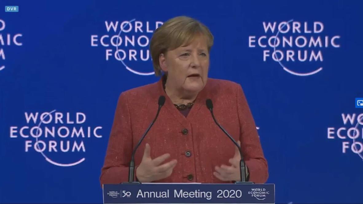 Switzerland: Merkel warns against 'irreconcilability' in climate change debate
