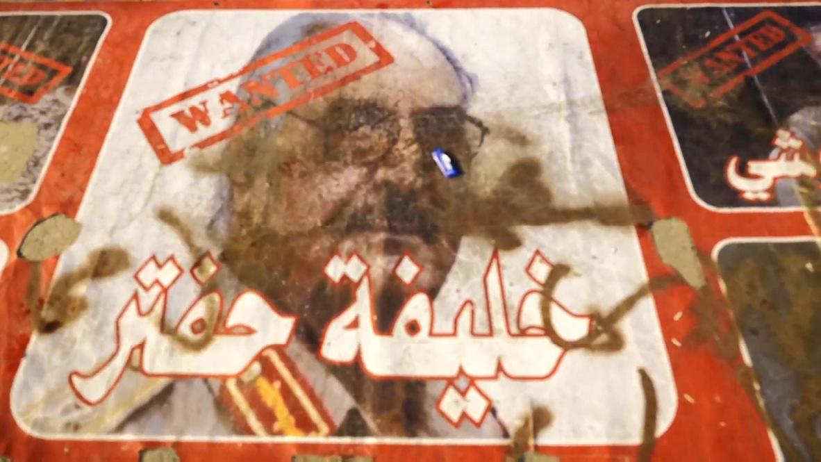 ليبيا: المئات يحتجون في ساحة الشهداء ضد تقدم الجيش الوطني الليبي نحو طرابلس