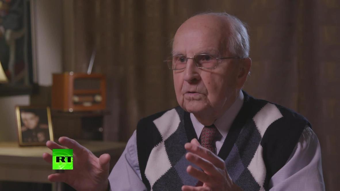 Red Army commander recalls liberation of Auschwitz *EXCLUSIVE* *PARTNER CONTENT*