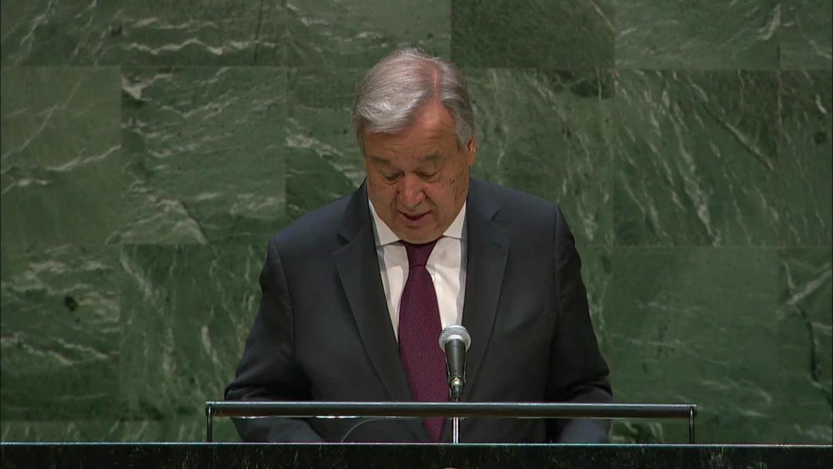 UN: Guterres urges 'solidarity' as UN marks 75th anniv. of Auschwitz liberation