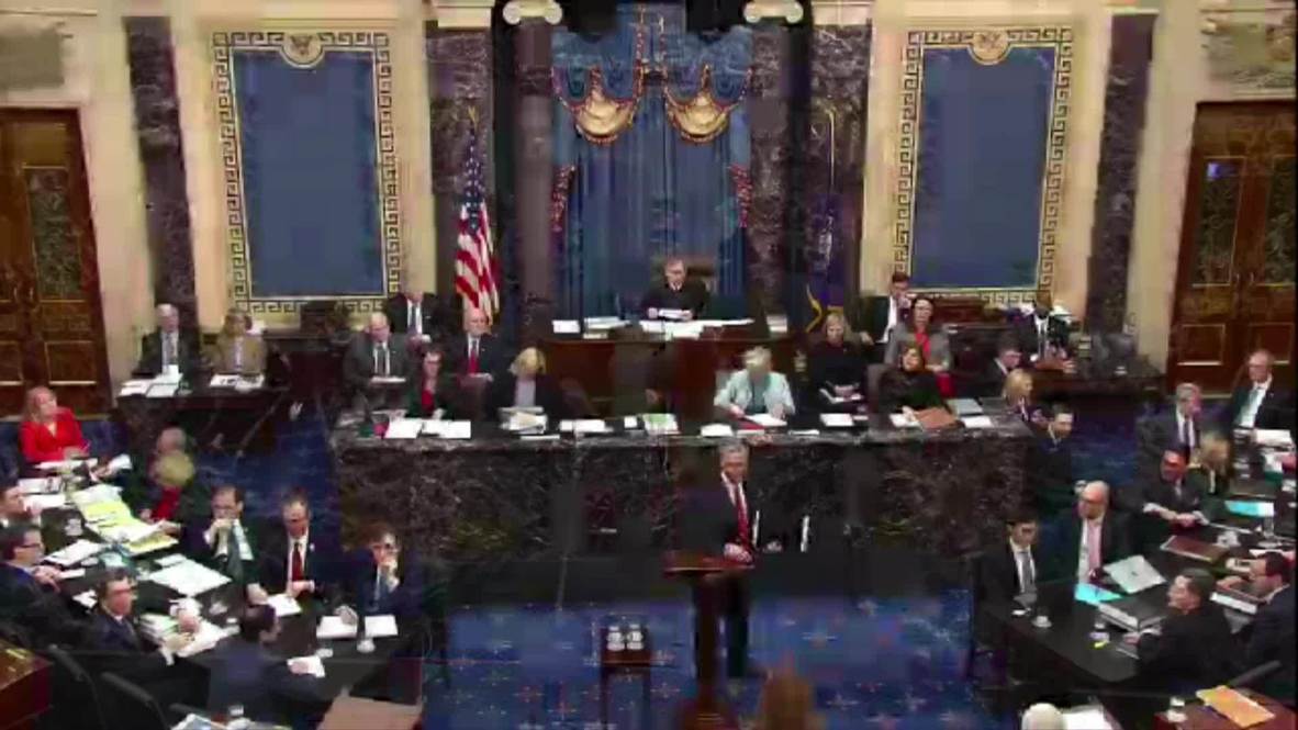 USA: Impeachment trial moves to question phase as oral arguments conclude