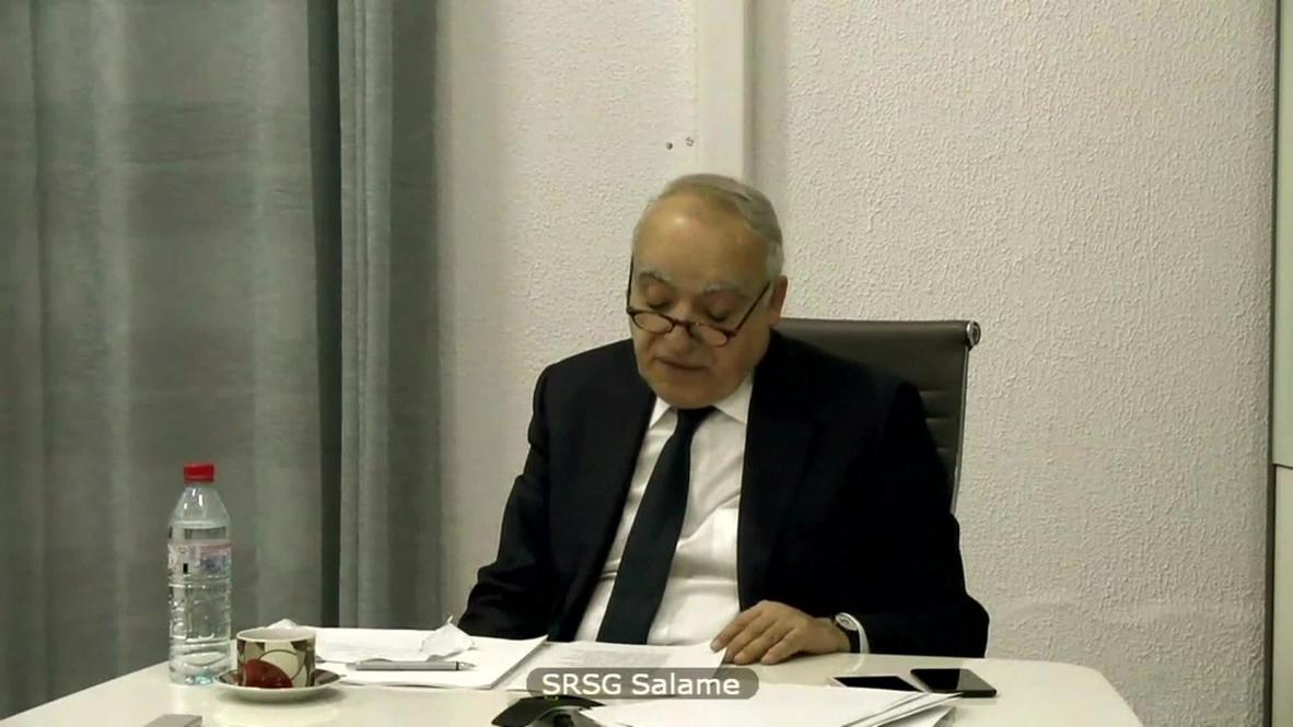 الأمم المتحدة: غسان سلامة يؤكد أن الهدنة في ليبيا "قائمة بالاسم فقط"