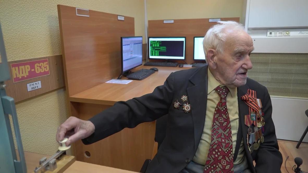 Руки-то помнят! Бывший фронтовик-радист сел за телеграфный ключ спустя 75 лет