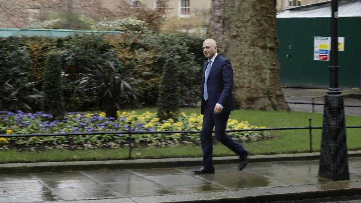 UK: Sajid Javid quits as chancellor in Boris Johnson re-shuffle