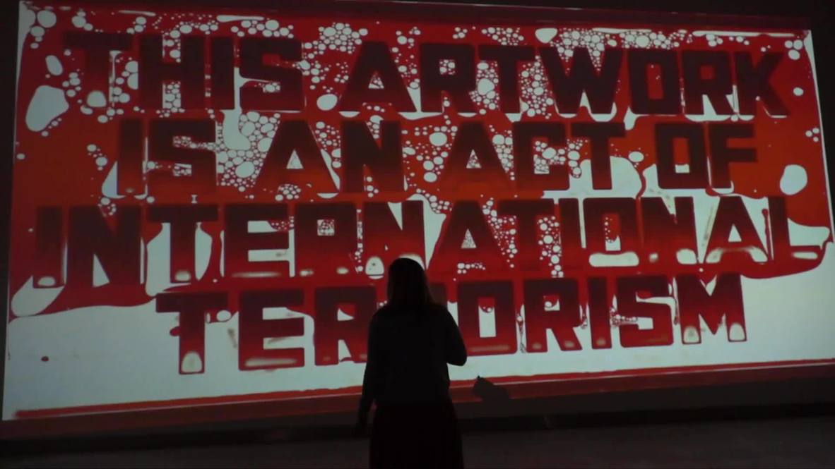Artist fights oppression with blood-donor work
